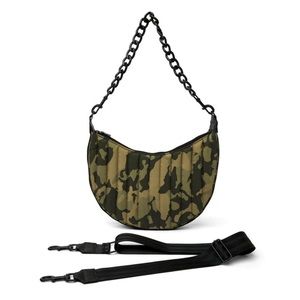 NEW THINK ROYLN rockstar hobo bag in olive camo